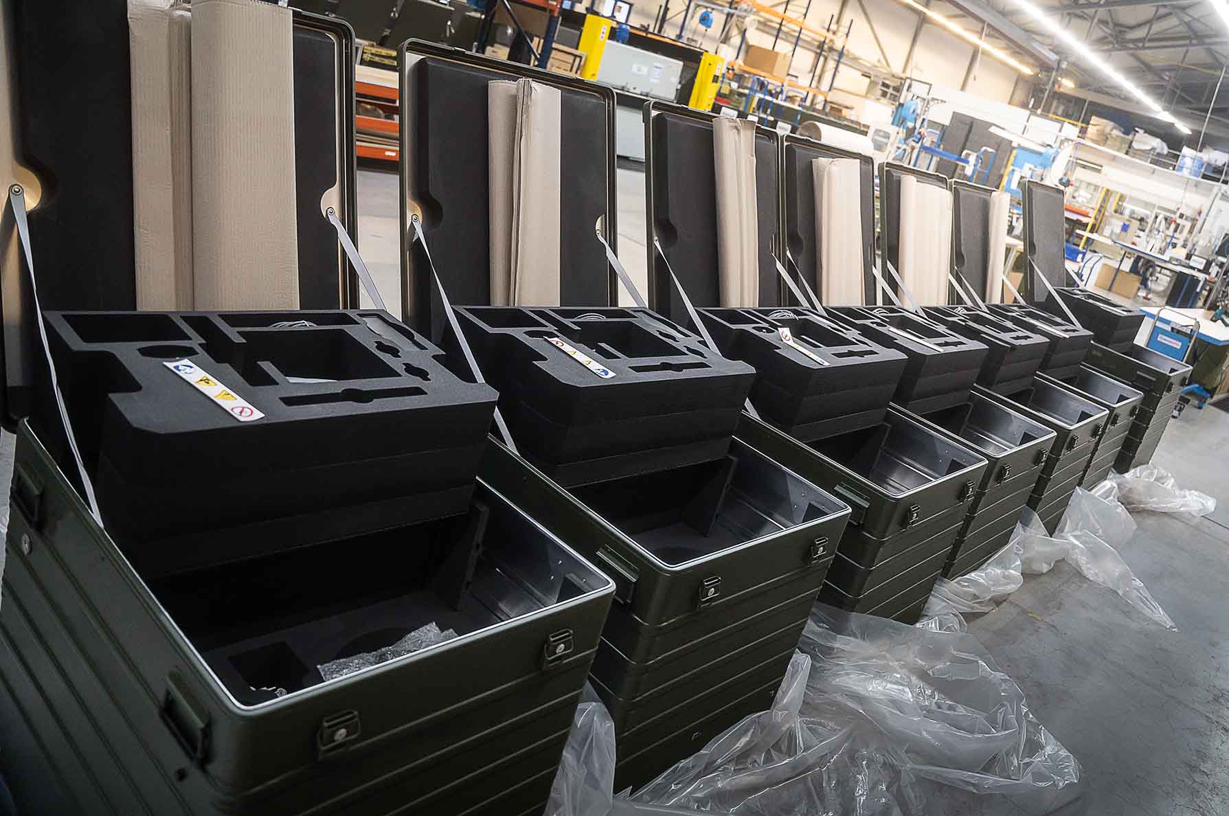 Schaumstoffeinlagen für Transport und Lagerung Fulfillment Serviceleistungen